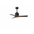 thumbnail image 3 of Nan 6-speed ceiling fan in Matte White finish with 42” solid barn wood tone wood blades, 3 of 7
