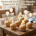 thumbnail image 2 of JoyPopr 48 toppers clásicos vintage de Winnie para cupcakes, 2 of 8