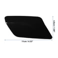 thumbnail image 6 of Unique Bargains Front Right Bumper Headlight Washer Nozzle Cover Cap Black Fit for BMW 328i 2011-2013, 6 of 6