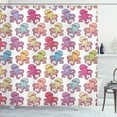 thumbnail image 1 of Ambesonne Octopus Shower Curtain, Hand Drawn Tentacles, 69"Wx84"L, Multicolor, 1 of 3