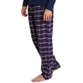 thumbnail image 4 of Adult Mens 2 Pack Flannel Pajama Jammies Pants Americana Plaid Classic Plaid L, 4 of 5