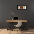 thumbnail image 3 of PI Studio 18x9 Black Ornate Wood Framed with Double Matting Museum Art Print Titled - Travels III, 3 of 4