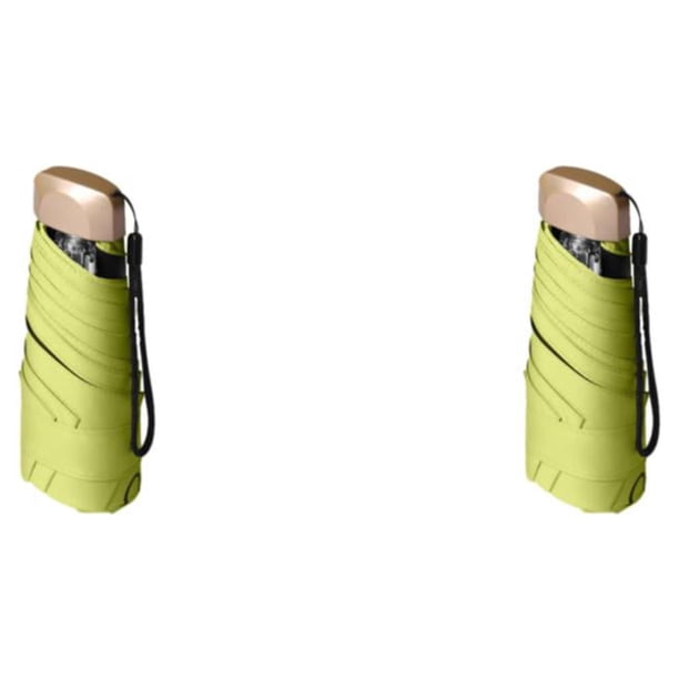 Paraguas de lluvia Yuarrent Sunny Umbrella Cápsula de moda de larga duración Diseño plegable Dulce regalo para niña Type8 NO8