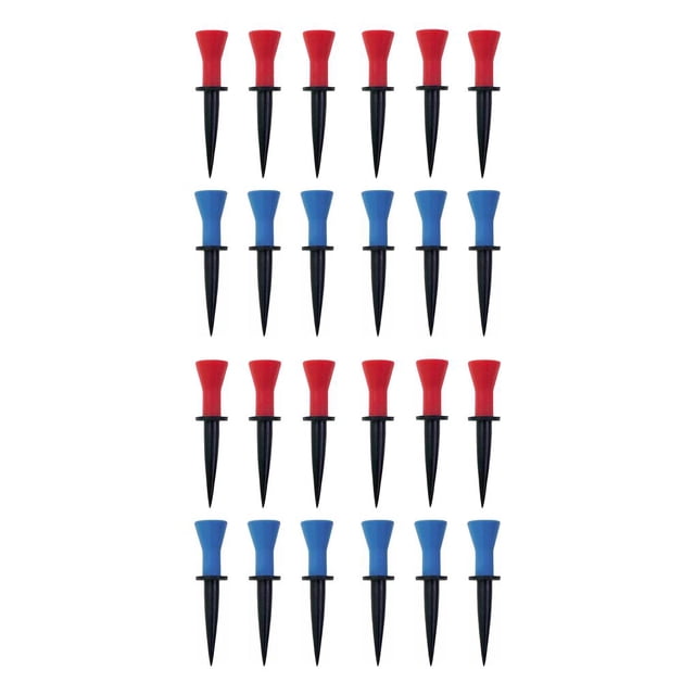 Paquete de 12 accesorios de práctica de soporte de pelota profesional de plástico Naiovety Tee de golf Type5 NO5