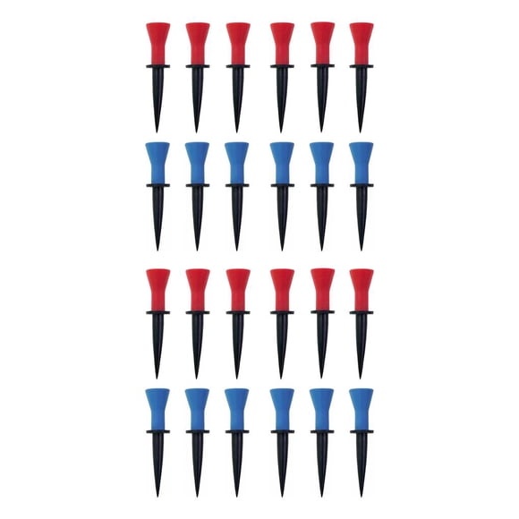 Paquete de 12 accesorios de práctica de soporte de pelota profesional de plástico Naiovety Tee de golf Type5 NO5