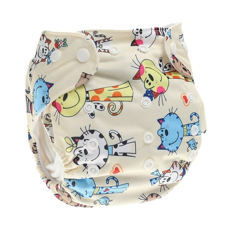 - Unisex One Size Waterproof Adjustable Swim Diaper Pool Pant Baby Reusable Washable Pool Cover 21 Pattern