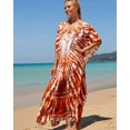 thumbnail image 2 of Edolynsa Beach Kaftan Coverups for Women Cover Up Wrap Dress Summer Holiday Tunic, 2 of 6