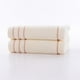 thumbnail image 1 of Nvzi 3 toallas de algodón puro, toalla de mano súper suave y muy absorbente para ducha, piscina, toalla de mano de 27,56 x 13,39 pulgadas (color crema), 1 of 5