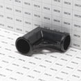 thumbnail image 4 of 1 3/8" x 1 3/8" Black Chain Link Fence Gate Corner | Black Aluminum Gate Corner | Gate Elbow | Pack of 4, 4 of 5