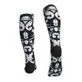 thumbnail image 4 of Compression Socks for Women and Men - Classica Floral Baroque Pattern Compression Socks Circulation for Workout, 4 of 8