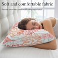 thumbnail image 5 of Red Orange Grey Coral Coastal Standard Pillow Covers,Summer Beach Seaside Nautical Soft Throw Pillow Cases with Invisible Zipper,Decorative Pillowcase Pillows Protectors for Sofa Bed Chair 20"x26", 5 of 9