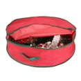 thumbnail image 3 of Northlight Zippered Christmas Wreath Storage Bag with Handle - 36", 3 of 4