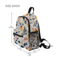 thumbnail image 3 of FORMRS School Backpack with Front Zippered Pocket 12" Student Travel Daypack, Acorn Leaves Pattern, 3 of 6