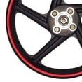 thumbnail image 2 of RIN 18 TRASERO ALUMINIO NEGRO/ROJO IT FT 180 LED (13-18), 2 of 2