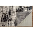 thumbnail image 4 of HomeRoots 515297 2 x 3 ft. Black White & Gray Stain Resistant Rectangle Area Rug, 4 of 11
