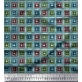 thumbnail image 1 of Soimoi Poly Georgette Fabric Flower Artistic Decor Fabric Printed Yard 52 Inch Wide, 1 of 3