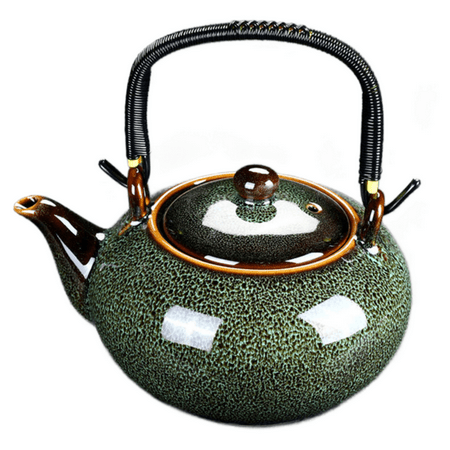 

Ceramic Large 700ML Home Handle Pot Tea Room Accessories Tea Set