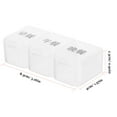 thumbnail image 3 of MasteelfCA Multi-grid Pills Organizer Portable Weekly Pills Container Compartments Pills Case for Travel, 3 of 8