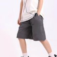 thumbnail image 5 of ATOGUTA Boy's Workout Shorts Size 3T-15 Kids Athletic Basketball Shorts Casual Elastic Waist Summer Clothes with Pockets Black, 5 of 7