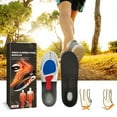 TIIFSWHS Insoles Men Women Comfort Gel Foot Arch Support Inserts for
