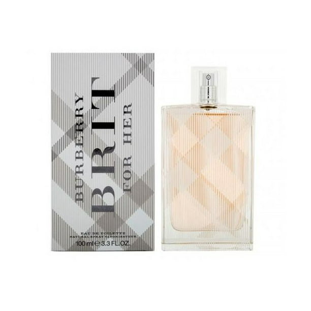 nabootsen kussen joggen Burberry Brit for Her 3.3 oz EDT spray womens perfume 100 ml - Walmart.com