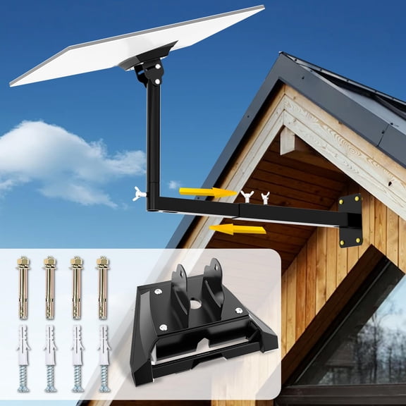 Starlink Standard 4/4X Mount with Adapter, Extension-Type Heavy Duty Starlink Long Wall Mount