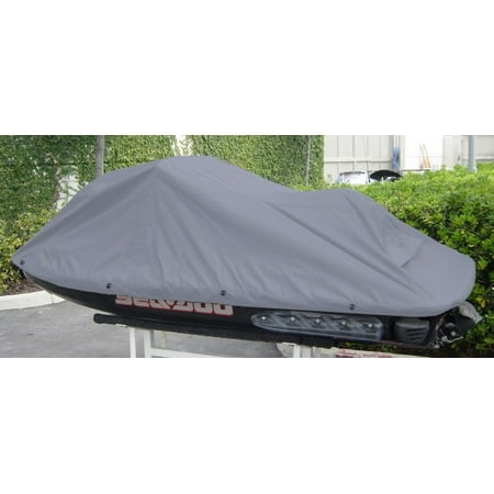 Covered Living Jet Ski Personal Watercraft Cover in Charcoal Grey, fits up to 120
