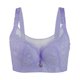 thumbnail image 1 of Sujetador Cami uxcell con aros sin relleno encaje cobertura completa push up convertible Lavanda 38 Fit 36C/D, 1 of 5