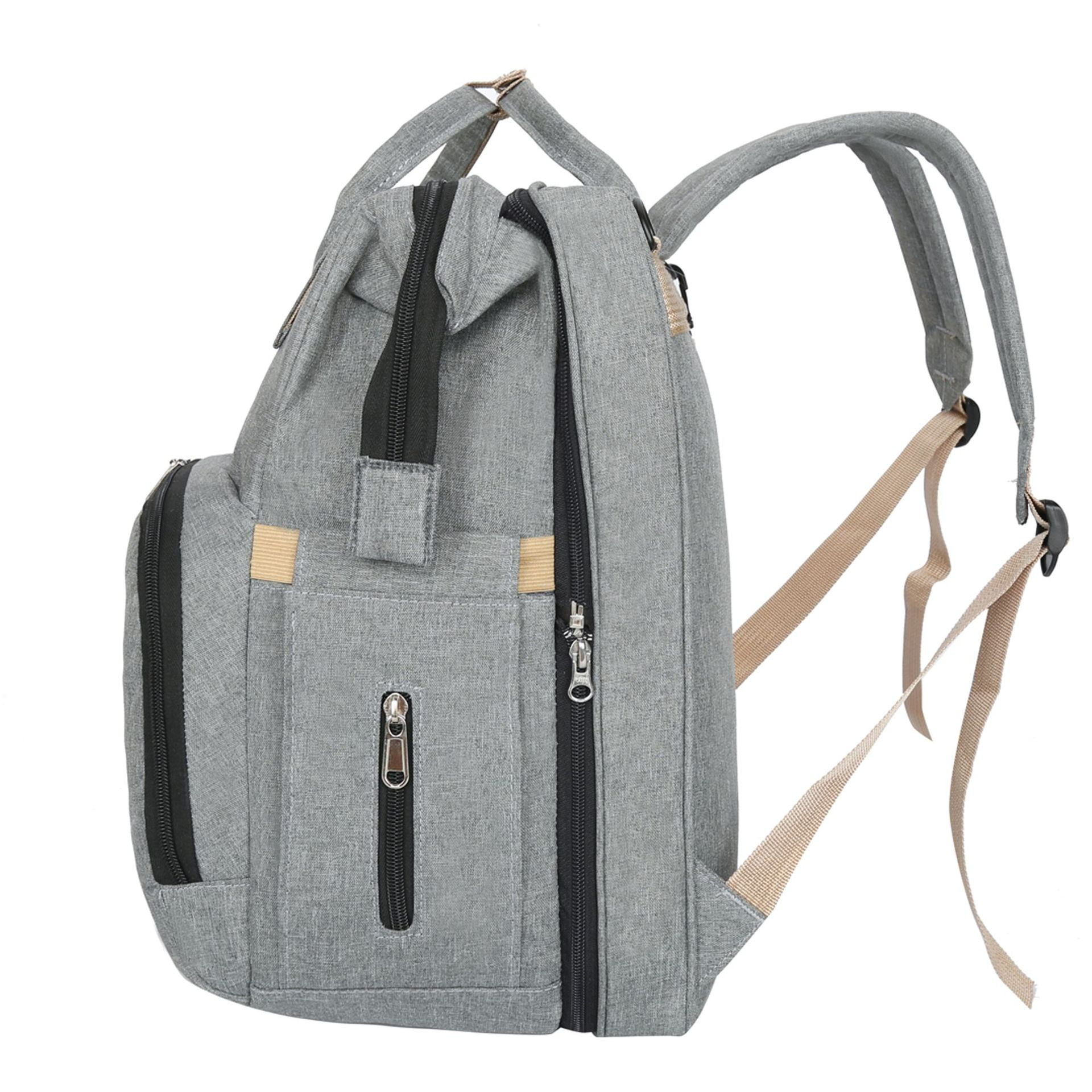 Portable Multi-function Foldable Crib Mummy Bag Large Capacity Diaper Bag Backpack Changing Bags Travel Backpack Baby Care Bags