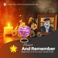 thumbnail image 5 of Yatskia Purple Snake with Thunderstorm Mini Memorial Keepsake Urns for Human Ashes Adult Brother and Sister, Large Funeral Burial Urn for Ashes Adult Male, (Heart 8 Inch and 3 Inch), 5 of 8