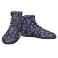 thumbnail image 5 of POLERO Women's Purple Butterfly Blue Galaxy Star Walking Shoes High Top Office Work Flats Shoes High Top Running Athletic Sneakers for Walking Travel Outdoor Fitness Gym Indoor Sneaker, 5 of 7