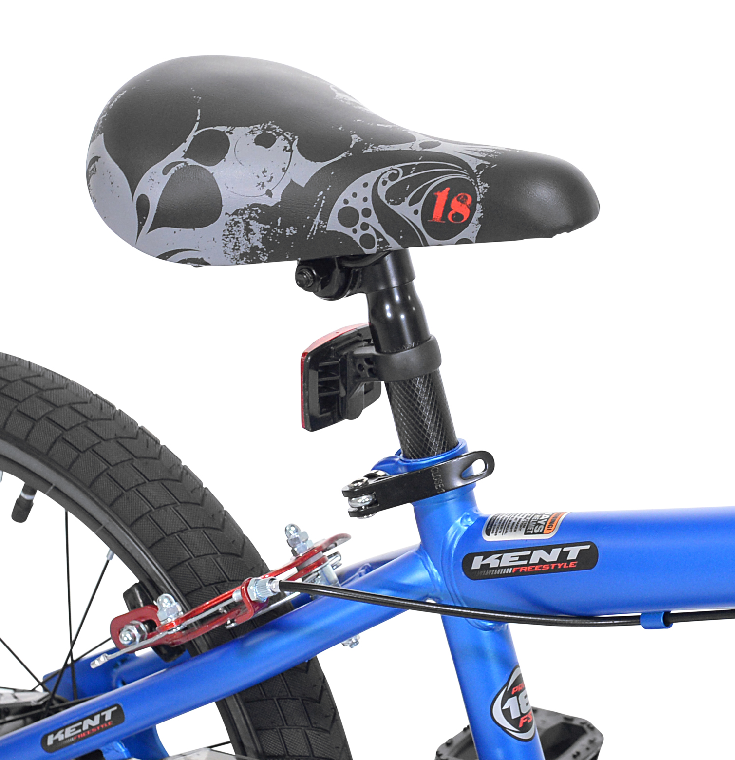 Kent 18" Abyss Boy's Freestyle BMX Bike, Blue photo 2
