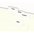 Avery Printable Self Adhesive Plastic Tabs 1 3 4 White 16282 avery-printable-self-adhesive-plastic-tabs-1-3-4-white-16282