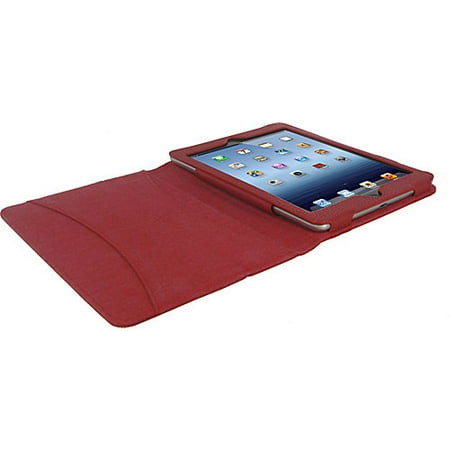 rooCASE Dual Station Folio Case w/ Stylus for Apple iPad Mini