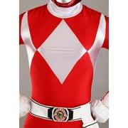 FUN Costumes Power Rangers Red Ranger Fancy-Dress Costume for Adults with Helmet, Adult, One Size