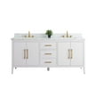 thumbnail image 2 of Vanity Art 72” Double Sink Bathroom Vanity Cabinet with Engineered Marble Countertop, 2 of 4