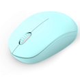 thumbnail image 3 of I210 Wireless Mouse Desktop Laptop Office Office Mouse 2.4G 3Key 3D 1600 DPI Power Saving Mouse (Mint Green), 3 of 6