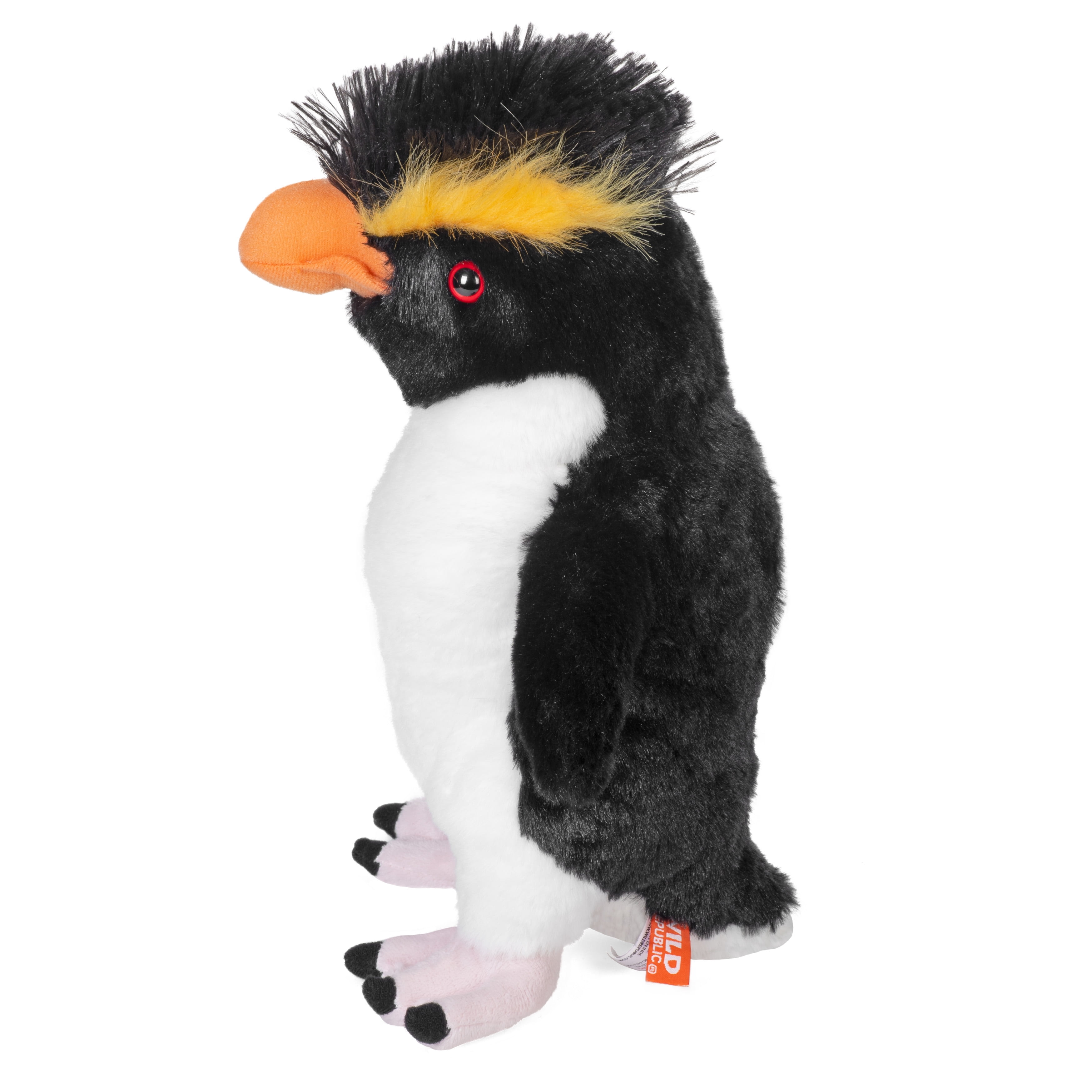 Wild Republic Rockhopper Penguin Plush, Stuffed Animal, Plush Toy, Gifts for Kids, Cuddlekins 12 Inches