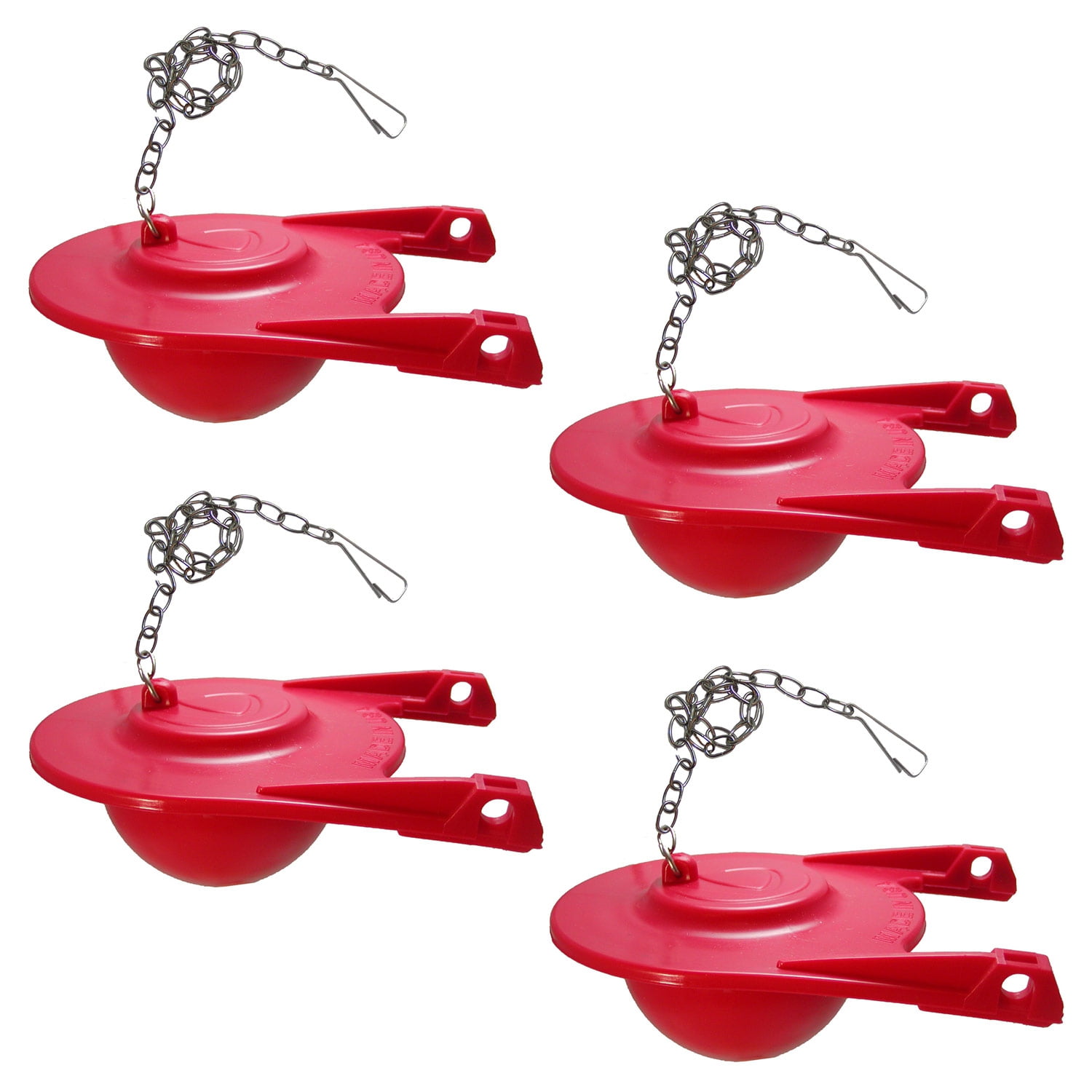 4 Pack of FlushLine Toilet Flappers for Kohler Class 5 GP1016546