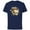 Navy, variant on Disney Mickey Mouse Vintage Music To My Ears - Short Sleeve Cotton T-Shirt for Adults - Customized-Black