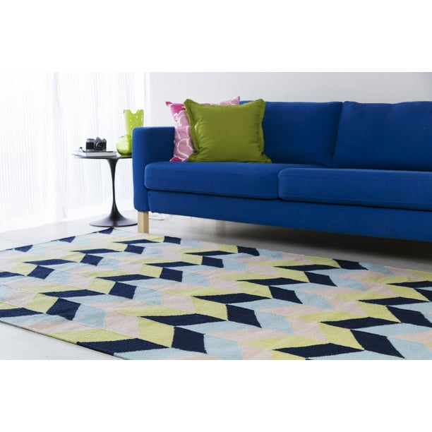 Mark&Day Area Rugs, 8x11 Tupelo Modern Multicolor Area Rug (8' x 11