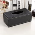 thumbnail image 1 of Caja de pañuelos de cuero, caja de pañuelos para servilletas, caja de pañuelos para hotel, caja de pañuelos para el hogar, caja de cuero para abrir, regalo, 1 of 4