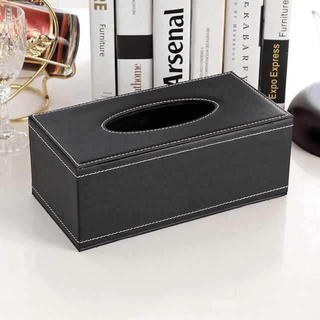 Caja de pañuelos de cuero, caja de pañuelos para servilletas, caja de pañuelos para hotel, caja de pañuelos para el hogar, caja de cuero para abrir, regalo