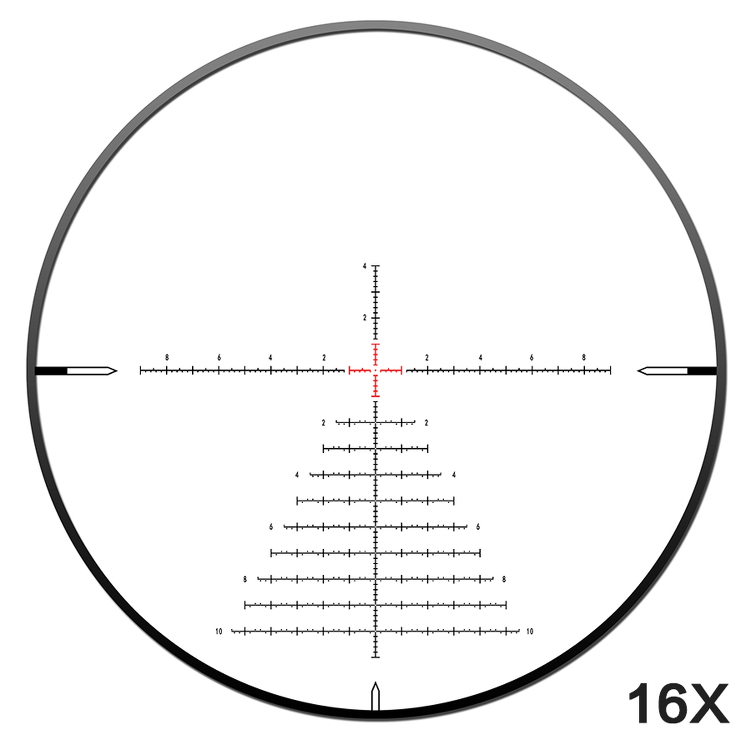 New XED 6-36X56SFIR FFP Zero Stop 35MM Optics Scopes HD Shooting First Focal Plane Shockproof Riflescope For Long-range Firing