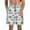 Cute Pug Dogs, variant on Cute Santa And Ho Ho Ho Men's Beach Shorts, Surfing shorts, Swim trunks, Quick Dry Swim Trunks for Surfing Beach Fun - 3X-Large