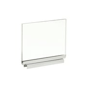 Econoco - PJM57P12 - 7"W x 5-1/2"H Acrylic Sign Holder with Chrome Magnetic Base - Sold in Pack of 12