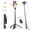 Black with Light, variant on SelfieShow Selfie Stick, 52'' Extendable Selfie Stick Tripod with Bluetooth Remote and Phone Stand, 360° Rotation Portable Tripod for Iphone and Android/Vlog (Black)