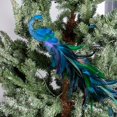 thumbnail image 3 of Colgante de pavo real de simulación YUANXCMXG para árbol de Navidad, 3 of 5