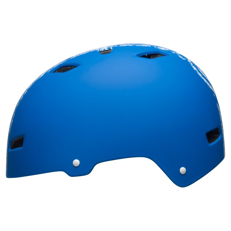 Bell Sports Marvel Captain America Adult Men's Multisport Helmet, Blue/White Bell Sports Marvel Captain America Adult Men's Multisport Helmet, Blue/White