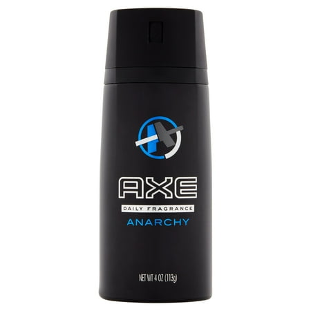 AXE Anarchy Body Spray for Men, 4 Oz